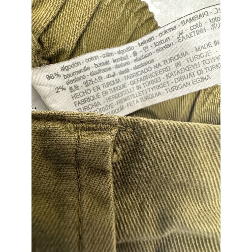 Bershka Olive Cargo Pants women Size 2 - Picture 7 of 10